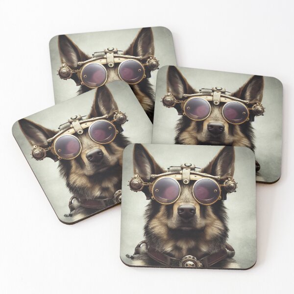 Item preview, German Shepheard Steam Punk designed and sold by UnrealArtDude.