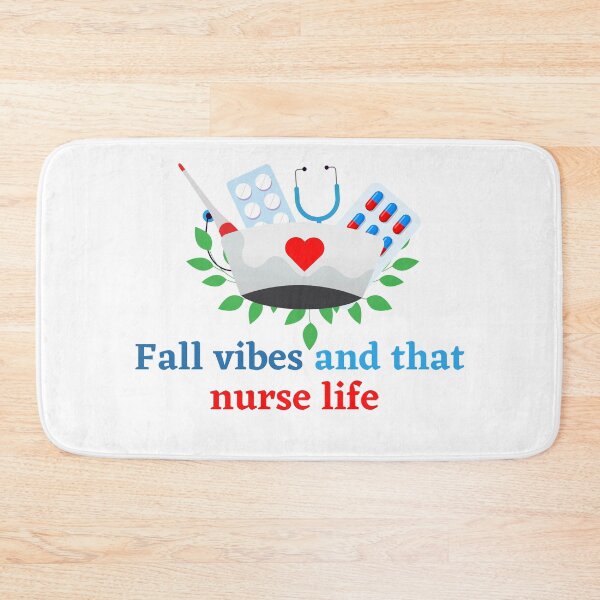 Item preview, Fall vibes and that nurse life Essential T-shirt designed and sold by OneDayCollected.