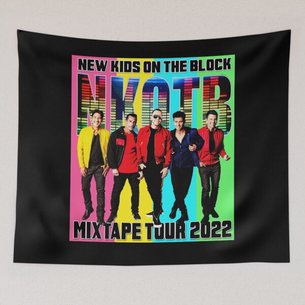 Item preview, NKOTB MIXTAPE SUMMER TOUR 2022 Essential T-Shirt designed and sold by NicasioJr.