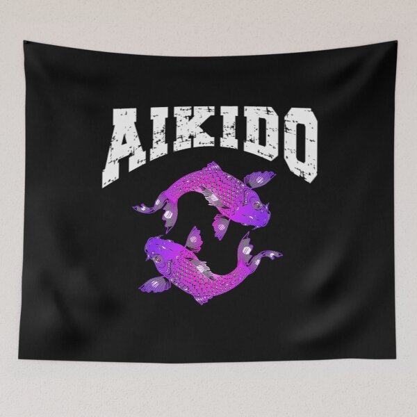 Artikelvorschau, Aikido-Kalligrafie-Schriftart, Kanji-Design für Aikidoka- und Aikido-Liebhaber! entworfen und verkauft von TheKarateStore.
