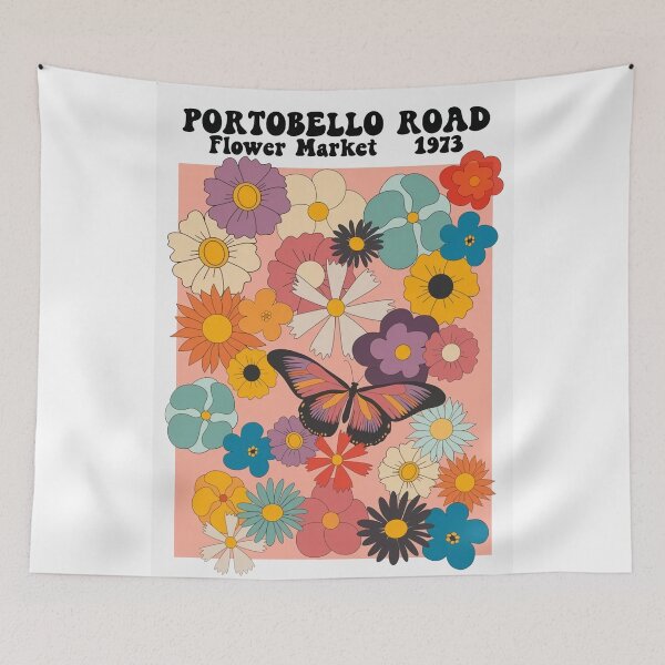 Item preview, Portobello Road 1973 Poster designed and sold by lakismains.