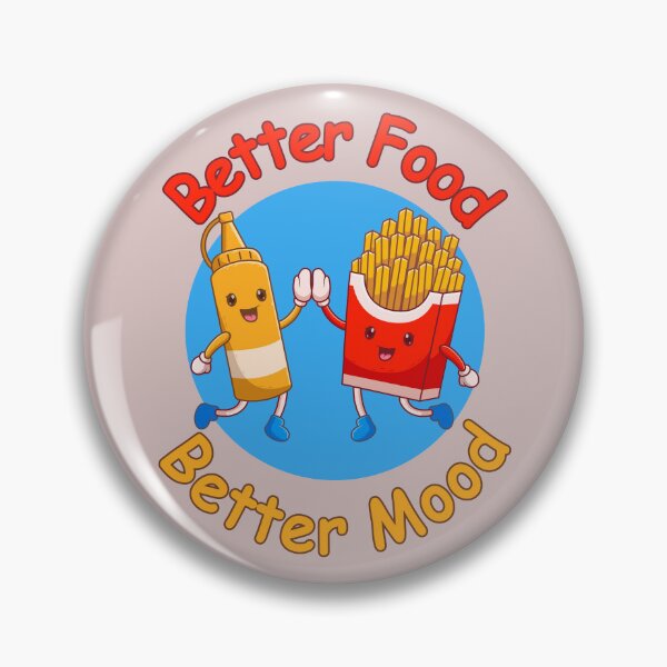 Item preview, Sauce Bottle High Five With french fries Better Food Better Mood designed and sold by Berryl09.