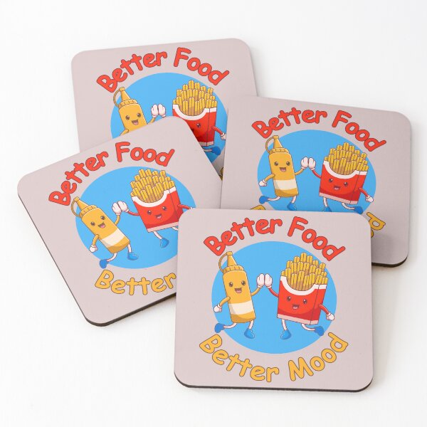 Item preview, Sauce Bottle High Five With french fries Better Food Better Mood designed and sold by Berryl09.