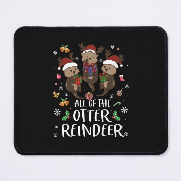 Item preview, Cute Otters Reindeer Kids Funny Merry Christmas Amimal Lover designed and sold by MichalwSatterf.