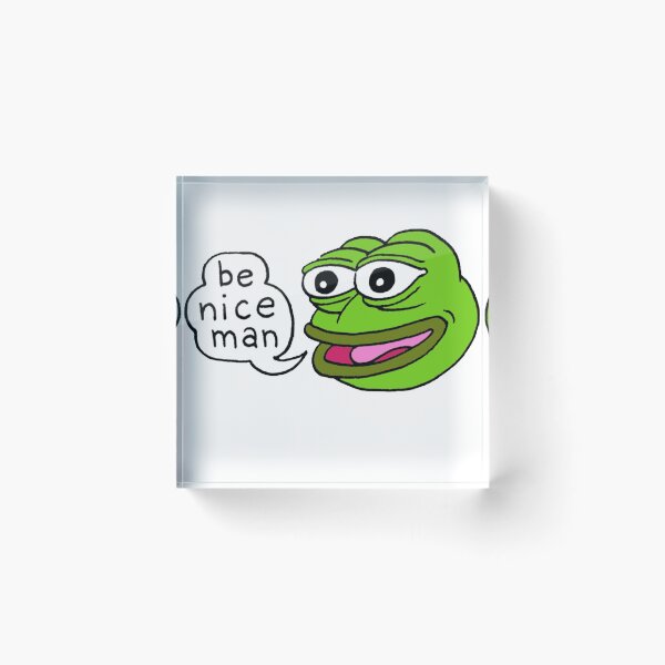 Item preview, Be Nice Man | Pepe designed and sold by SafeAF.