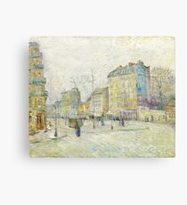 Vincent van Gogh - Boulevard de Clichy , 1887 Canvas Print