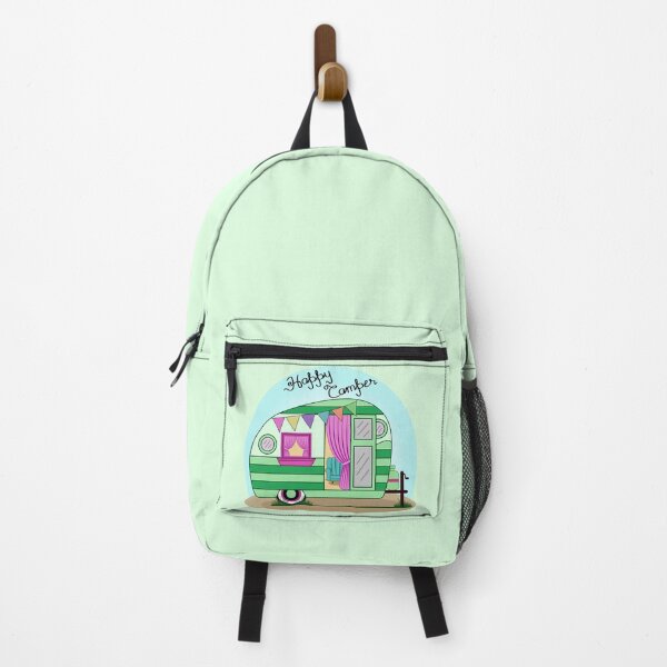 Item preview, Happy Camper Green designed and sold by Isma Saleem.