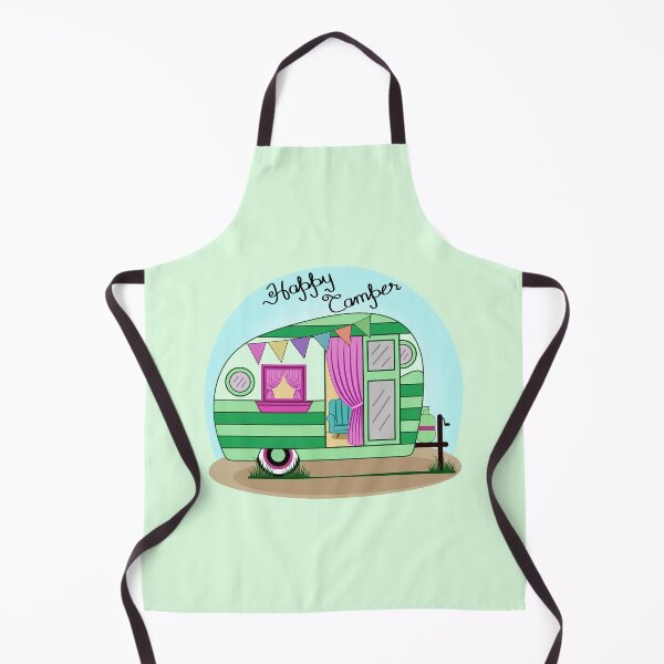Item preview, Happy Camper Green designed and sold by Isma Saleem.