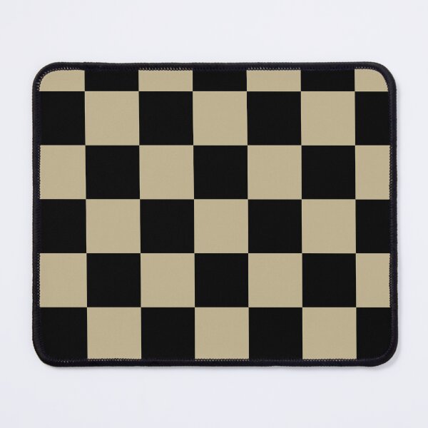 Item preview, Warm Beige Black Checkerboard Pattern Pairs Dulux 2023 COTY Wild Wonder designed and sold by ColorOfTheYears.