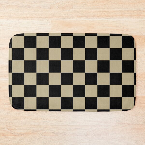 Item preview, Warm Beige Black Checkerboard Pattern Pairs Dulux 2023 COTY Wild Wonder designed and sold by ColorOfTheYears.