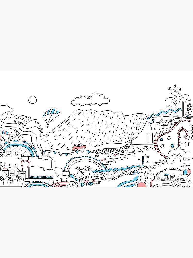 Imagen 6 de 6, Taza de café con la obra Dénia Ilustrada, diseñada y vendida por AnaidZahori.