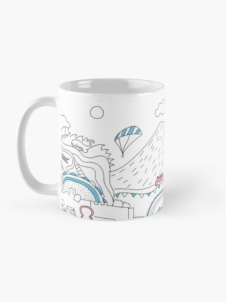 Imagen 3 de 6, Taza de café con la obra Dénia Ilustrada, diseñada y vendida por AnaidZahori.
