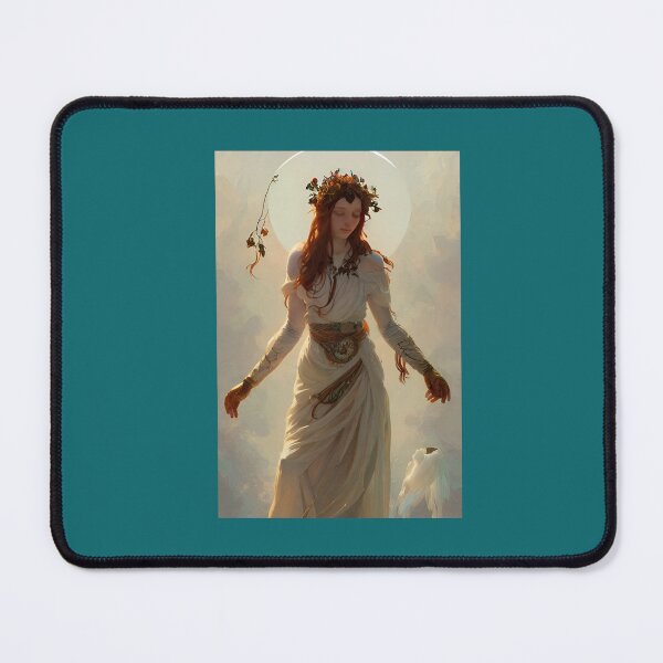 Item preview, Marzanna Slavic Goddess of Winter Ghost Good Luck Digital Art ancient designed and sold by Aniyah.
