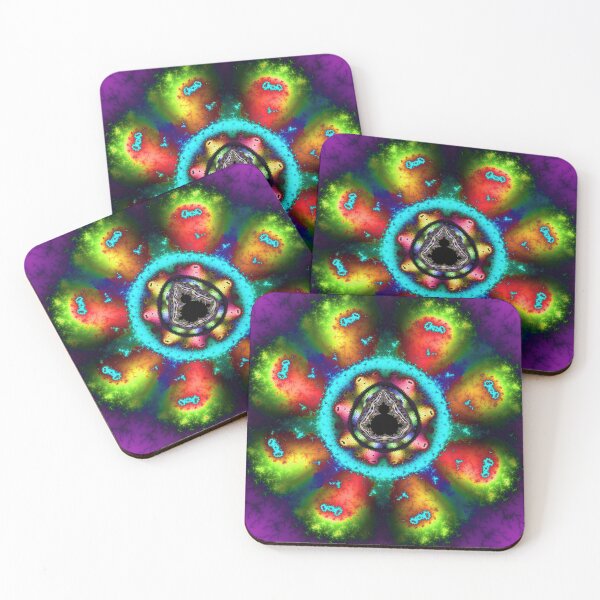 Item preview, Psychedelic Mandelbrot Fractal designed and sold by pinkal.
