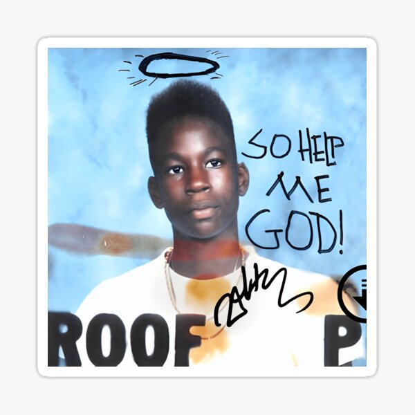 "So Help Me God! Album" Sticker For Sale By DetlevSchutze | Redbubble