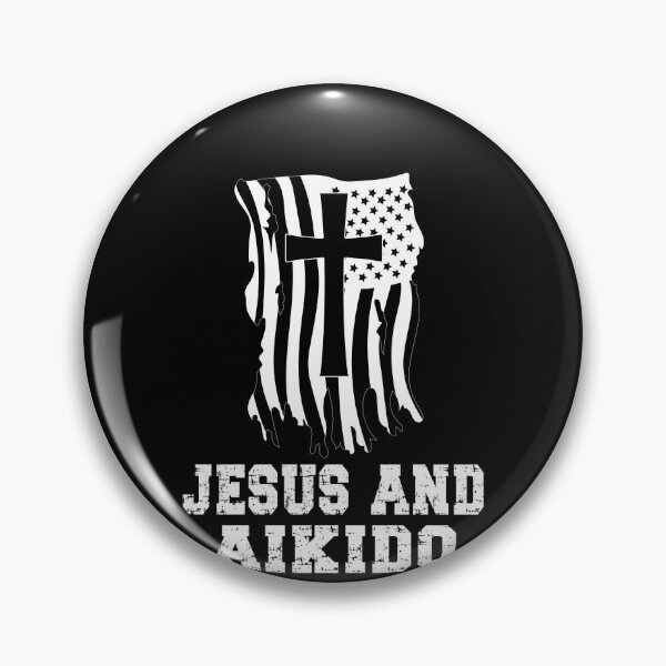 Item preview, Jesus and Aikido. Funny Design for an aikidoka and Aikido lovers! designed and sold by TheKarateStore.