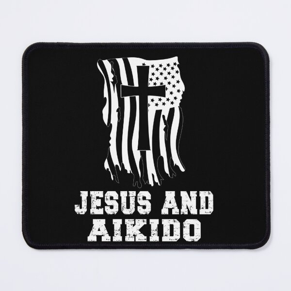 Item preview, Jesus and Aikido. Funny Design for an aikidoka and Aikido lovers! designed and sold by TheKarateStore.