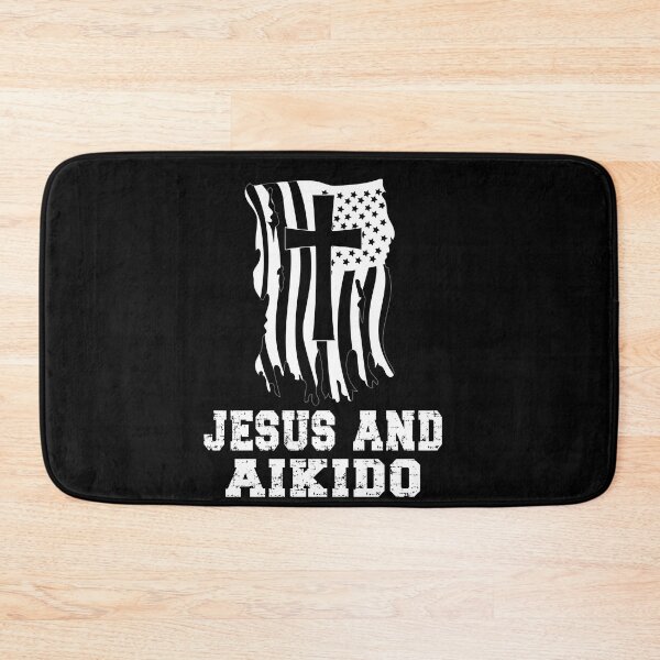 Item preview, Jesus and Aikido. Funny Design for an aikidoka and Aikido lovers! designed and sold by TheKarateStore.