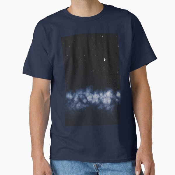 Item preview, Contrail moon on a night sky designed and sold by Victoria Avvacumova.