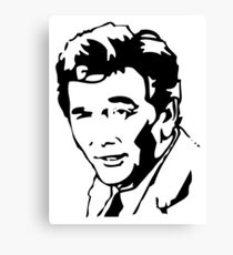 Peter Falk Columbo Canvas Print