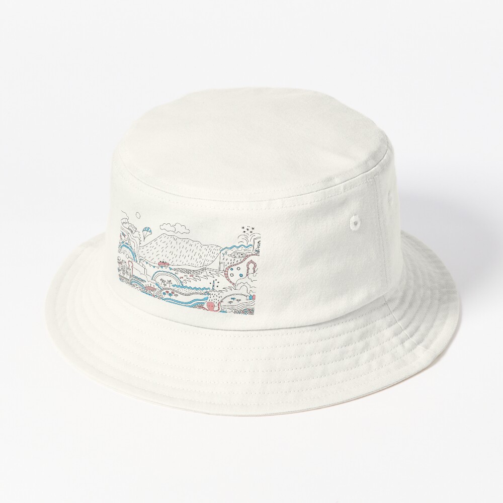 Vista previa del artículo con la obra «Gorro de pescador», diseñado y vendido por AnaidZahori.