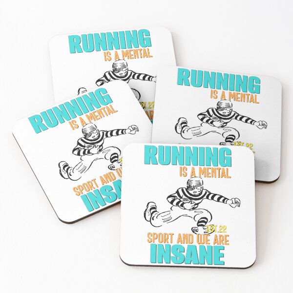 Item preview, RUNNING IS MENTAL SPORT AND WE ARE INSANE designed and sold by GAADesignz.