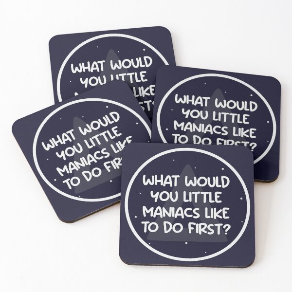 Item preview, What would you little maniacs like to do first designed and sold by PaulaPatata.