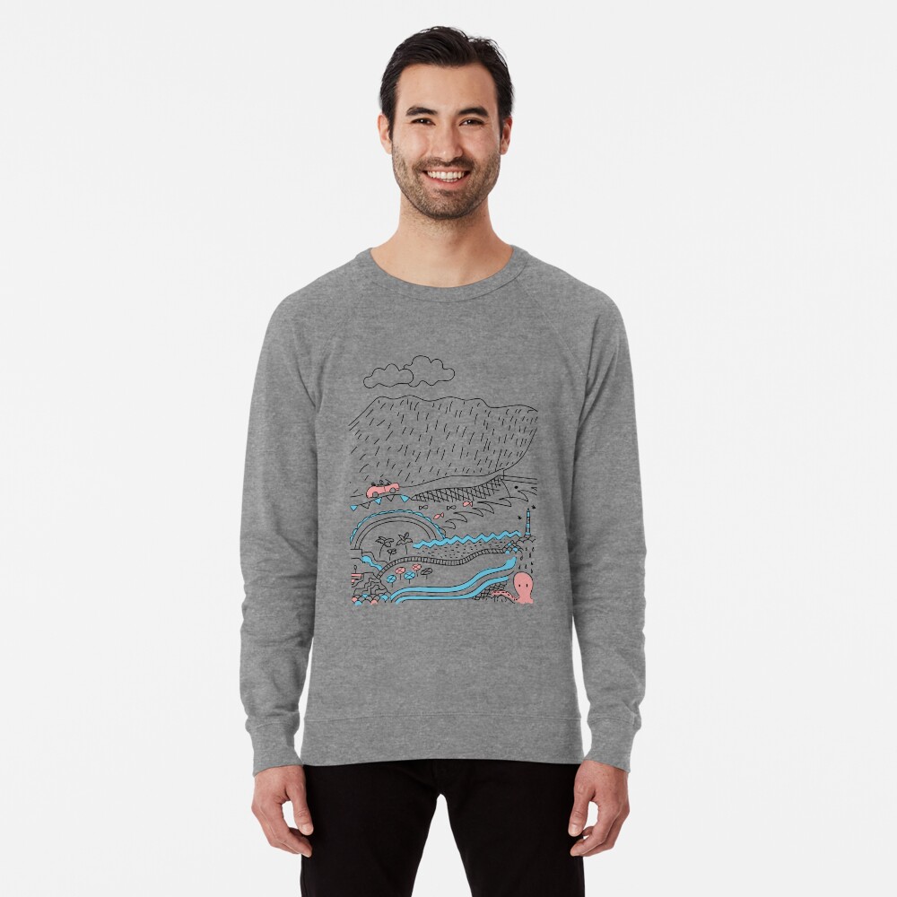 Vista previa del artículo con la obra «Sudadera ligera», diseñado y vendido por AnaidZahori.