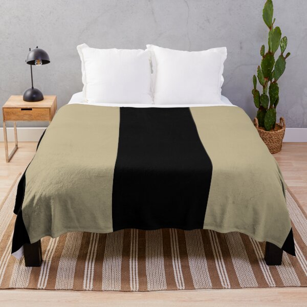 Item preview, Warm Beige Black Minimal Vertical Stripe Pattern Pairs Dulux 2023 COTY Wild Wonder designed and sold by ColorOfTheYears.