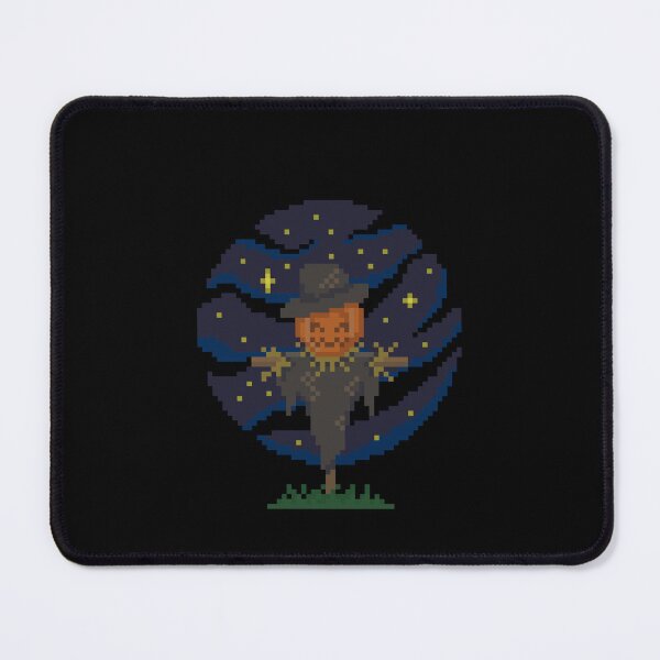 Item preview, Halloween Scarecrow Pixel Art designed and sold by wolfkin-design.