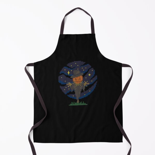 Item preview, Halloween Scarecrow Pixel Art designed and sold by wolfkin-design.