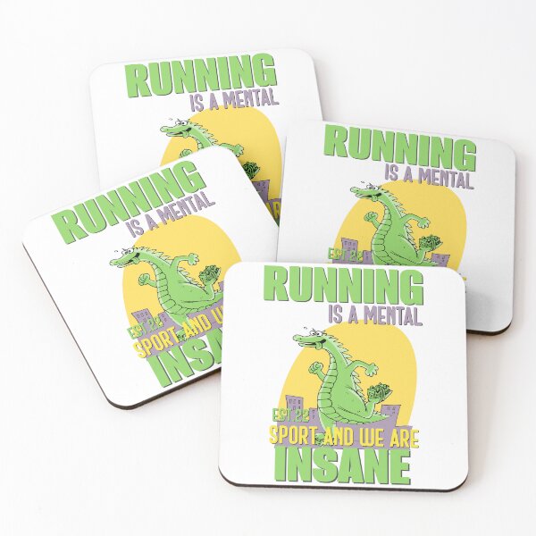 Item preview, RUNNING IS MENTAL SPORT AND WE ARE INSANE designed and sold by GAADesignz.