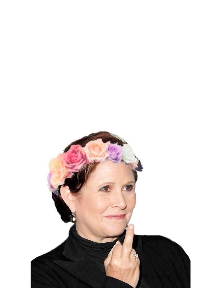 Imagen 4 de 4, Funda de iPhone con la obra Carrie Fisher <3, diseñada y vendida por sarahntaylor.
