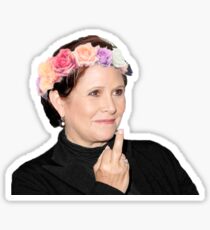 Carrie Fisher <3 Sticker