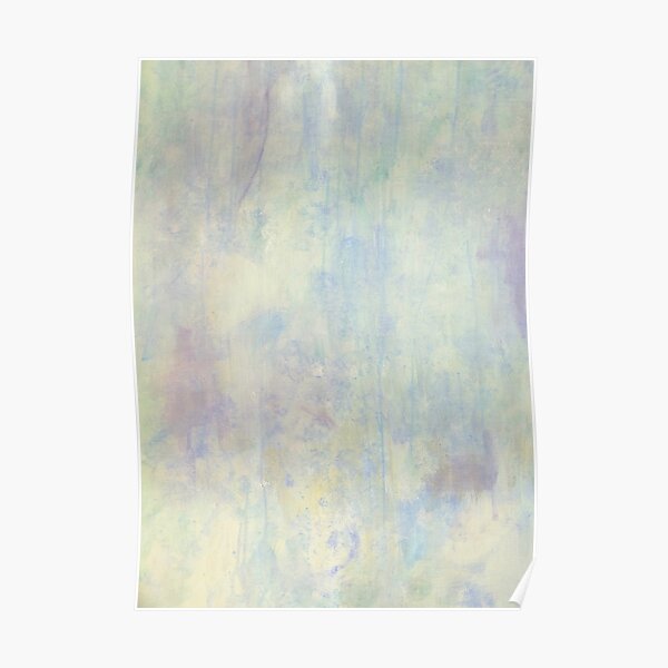 Frosted Paint Poster