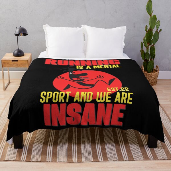 Item preview, RUNNING IS MENTAL SPORT AND WE ARE INSANE designed and sold by GAADesignz.