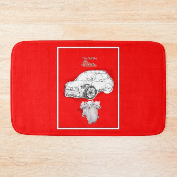 Item preview, The White Lion SUV Car (drawing by ACCI) designed and sold by VanyssaGraphics.
