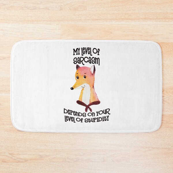 Item preview, my level of sarcasm depends on your level of stupidity designed and sold by MagpieMuddles.