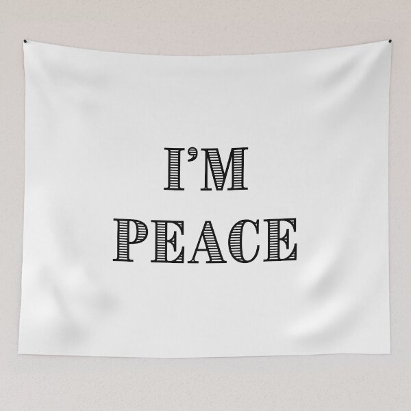 Item preview, I am Peace couple matching designed and sold by Shamartist.