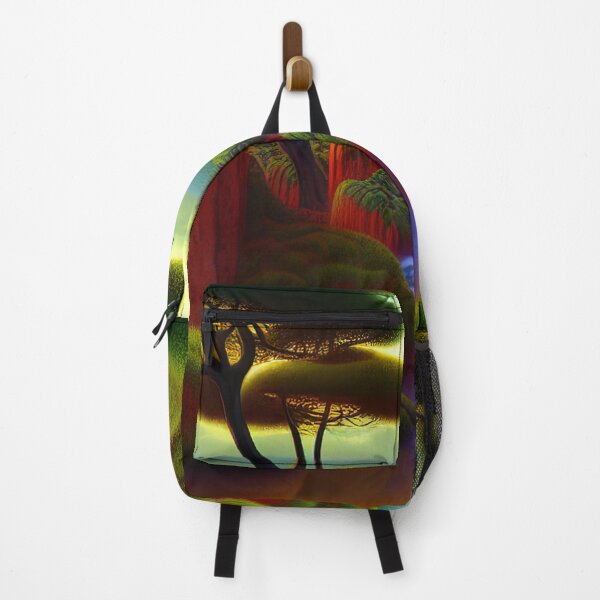 Item preview, Digital Painting Of a Lush Wet Natural Jungle Trees And River designed and sold by NatureFood.