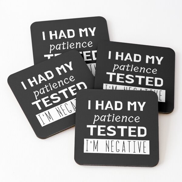 Item preview, Out of Patience - Sarcasm Message Statement designed and sold by Hic21.
