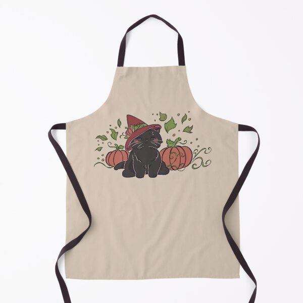 Item preview, Black Autumn Pumpkin Cat designed and sold by Thirea.