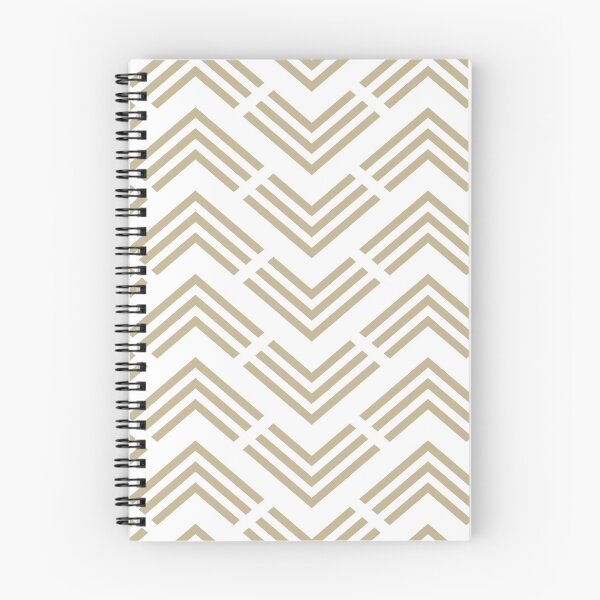 Item preview, Warm Beige White Chevron Rhombus Pattern Pairs Dulux 2023 COTY Wild Wonder designed and sold by ColorOfTheYears.