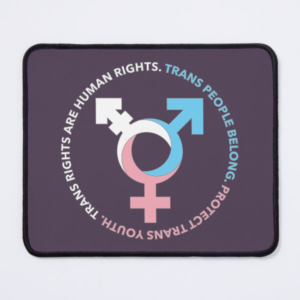 Item preview, Trans Symbol & Activist Slogans designed and sold by BendeBear.