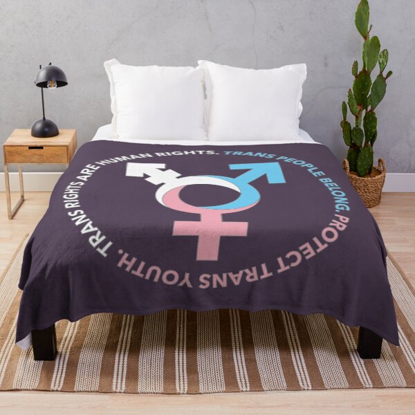 Item preview, Trans Symbol & Activist Slogans designed and sold by BendeBear.