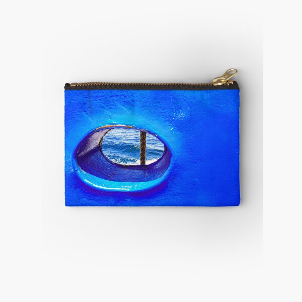Item preview, Bull´s eye in a blue iron wall from a ship. 3b designed and sold by kall3bu.