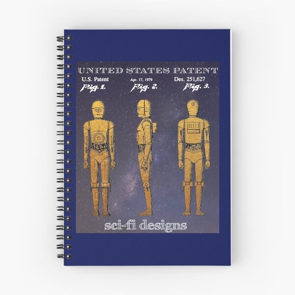 Item preview, Patent Art - Protocol Robot From 1979 Blockbuster Sci-Fi Movie designed and sold by tomgriffin1956.
