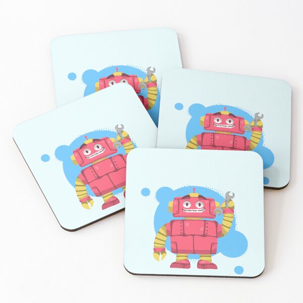 Item preview, Generator for kids with a smiling robot designed and sold by samwash.