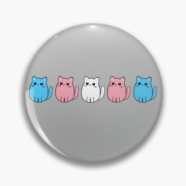 Aperçu de l'œuvre Chatons de drapeau trans créée et vendue par Day10Machine.