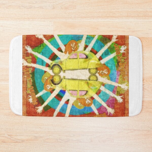 Item preview, 2CV Hippie tour Joie des Jeunes designed and sold by Aaaah Eeeek  Studio.